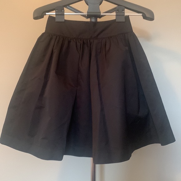Reiss - Full, black, mini skirt - Picture 2 of 5